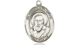[8035SSY] Sterling Silver Saint Francis de Sales Medal - With Box