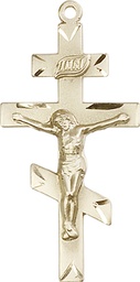 [0249GF] 14kt Gold Filled Saint Andrew Medal