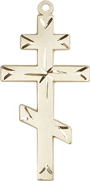 [0251GF] 14kt Gold Filled Cross Medal