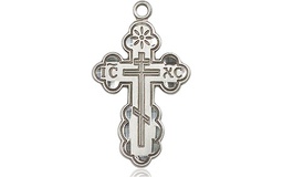 [0256SS] Sterling Silver Saint Olga Cross Medal