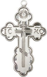 [0258SS] Sterling Silver Saint Olga Cross Medal