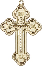 [0274GF] 14kt Gold Filled Cross Medal