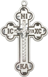 [0274SS] Sterling Silver Cross Medal