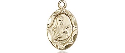 [0301TGF] 14kt Gold Filled Saint Theresa Medal