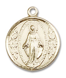 [0601MGF] 14kt Gold Filled Miraculous Medal