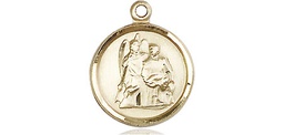 [0601RAGF] 14kt Gold Filled Saint Raphael Medal