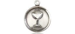 [0601WSS] Sterling Silver Communion Medal