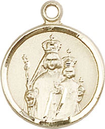 [0603GF] 14kt Gold Filled Our Lady of Consolation Medal
