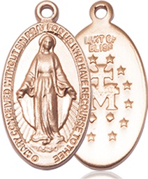 [0609GF] 14kt Gold Filled Miraculous Medal