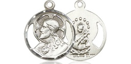 [0611SS] Sterling Silver Scapular Medal