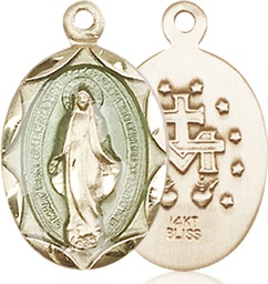 [0612EMGF] 14kt Gold Filled Miraculous Medal