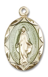 [0612EMGF] 14kt Gold Filled Miraculous Medal