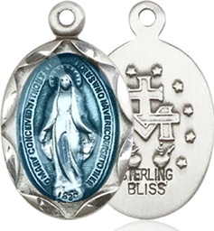 [0612EMSS] Sterling Silver Miraculous Medal
