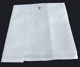 [GA-152] Linen/Cotton Purificator - Red Cross