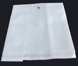 [GA-152] Linen/Cotton Purificator - Red Cross