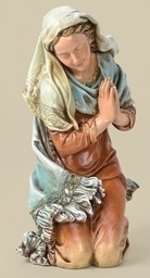 [RO-39532] 27&quot; Scale Color Mary 16&quot; H - Christmas