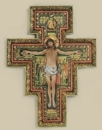 [RO-40702] 17.75&quot; San Damiano Cross