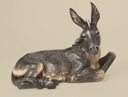 [RO-34984] 39&quot; Scale Color Donkey Nativty - Christmas