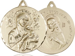 [0203HGF] 14kt Gold Filled Our Lady of Perpetual Help Medal