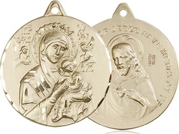 [0203HGF] 14kt Gold Filled Our Lady of Perpetual Help Medal