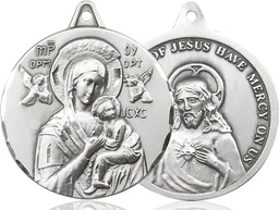 [0203HSS] Sterling Silver Our Lady of Perpetual Help Medal