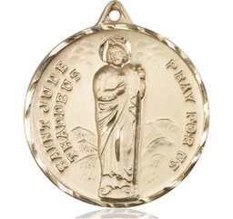 [0203JGF] 14kt Gold Filled Saint Jude Medal