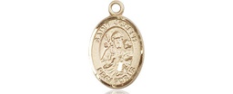 [9058KT] 14kt Gold Saint Joseph Medal