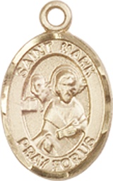 [9070KT] 14kt Gold Saint Mark the Evangelist Medal