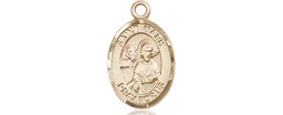 [9070KT] 14kt Gold Saint Mark the Evangelist Medal