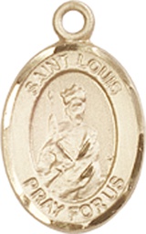 [9081KT] 14kt Gold Saint Louis Medal