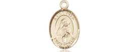 [9094KT] 14kt Gold Saint Rita of Cascia Medal