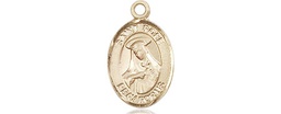 [9095KT] 14kt Gold Saint Rose of Lima Medal