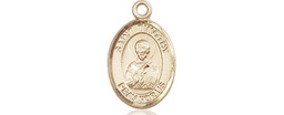 [9105KT] 14kt Gold Saint Timothy Medal