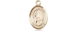 [9110KT] 14kt Gold Saint Veronica Medal