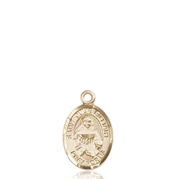 [9117KT] 14kt Gold Saint Julie Billiart Medal