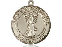 [7036RDKT] 14kt Gold Saint Francis of Assisi Medal