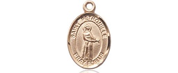 [9209KT] 14kt Gold Saint Petronille Medal