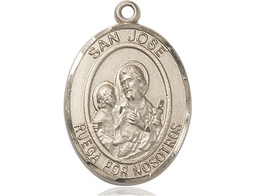 [7058SPKT] 14kt Gold San Jose Medal