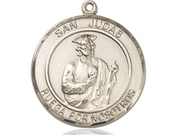 [7060RDSPKT] 14kt Gold San Judas Medal