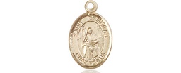 [9286KT] 14kt Gold Saint Deborah Medal