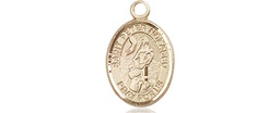 [9291KT] 14kt Gold Saint Peter Nolasco Medal
