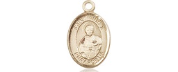 [9305KT] 14kt Gold Saint Pius X Medal
