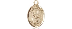[9322KT] 14kt Gold Saint Gianna Medal