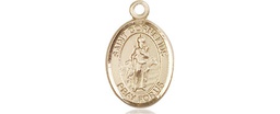 [9325KT] 14kt Gold Saint Cornelius Medal