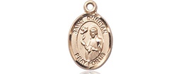 [9355KT] 14kt Gold Saint Dunstan Medal