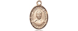 [9360KT] 14kt Gold Saint Josephine Bakhita Medal