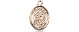 [9363KT] 14kt Gold Saint Polycarp of Smyrna Medal