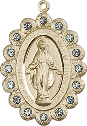 [2010ROGF] 14kt Gold Filled Miraculous Medal