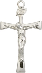 [2138SSY] Sterling Silver Maltese Crucifix Medal - With Box