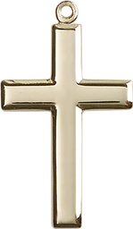 [2190GF] 14kt Gold Filled Cross Medal
